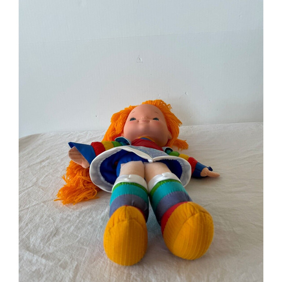 Vintage 1983 Rainbow Brite LARGE 18" Doll Plush Hallmark Mattel Toy - Picture 9 of 14
